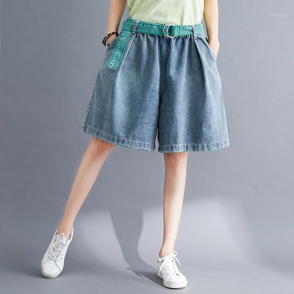 plus size women summer jean shorts 200 kg cotton denim high waisted shorts for women loose casual wide leg short jeans with belt1, White;black
plus size women summer jean shorts 200 kg cotton denim high waisted shorts for women loose casual wide leg short jeans with belt1, White;black