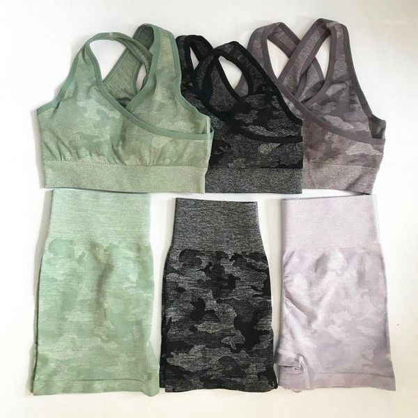 2pcs camo yoga set sports wear for women gym fitness clothing booty yoga shorts running high waist + sport bra gym sport suit1, White;red
2pcs camo yoga set sports wear for women gym fitness clothing booty yoga shorts running high waist + sport bra gym sport suit1, White;red