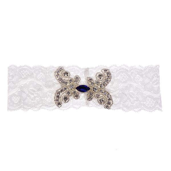 bridal crystal diamond lace garter wedding accessories, Black;white