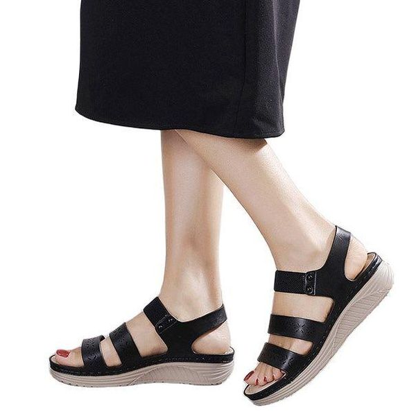 lihuamao gladiator sandals platform wedges ankle strap casual comfortabel snadals square heel, Black
lihuamao gladiator sandals platform wedges ankle strap casual comfortabel snadals square heel, Black