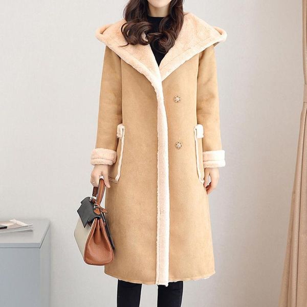 plush lambskin teddy coat women winter fluffy plus size fashion casual solid hooded fake fur coat warm soft female overcoat, Black
plush lambskin teddy coat women winter fluffy plus size fashion casual solid hooded fake fur coat warm soft female overcoat, Black