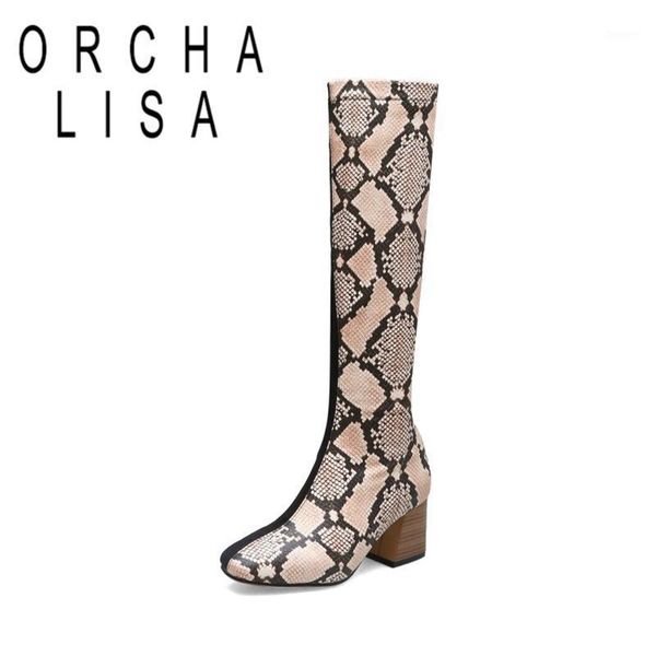 orcha lisa woman warm fur slim winter knee boots square toe square heel snake flock zipper large size 32-48 casual party c17421, Black
orcha lisa woman warm fur slim winter knee boots square toe square heel snake flock zipper large size 32-48 casual party c17421, Black