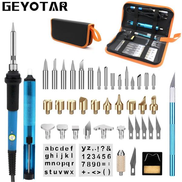 hand & power tool accessories geyotar 220v 60w eu plug adjustable soldering iron carving pyrography welding tips kit wood embossing burning
hand & power tool accessories geyotar 220v 60w eu plug adjustable soldering iron carving pyrography welding tips kit wood embossing burning