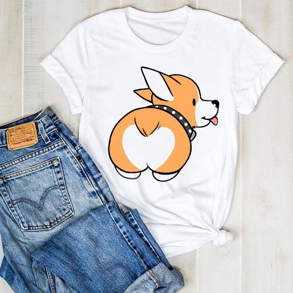 women print lady dog pet summer heart shape print ladies clothes graphic t tee female tshirt womens shirt clothing t-shirt, White
women print lady dog pet summer heart shape print ladies clothes graphic t tee female tshirt womens shirt clothing t-shirt, White