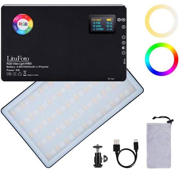 flash heads rgb led video light cri 96+ 360° full color 9 lighting effect 3200-7500k adjustable 1-100% stepless dimming for camera pograp
flash heads rgb led video light cri 96+ 360° full color 9 lighting effect 3200-7500k adjustable 1-100% stepless dimming for camera pograp