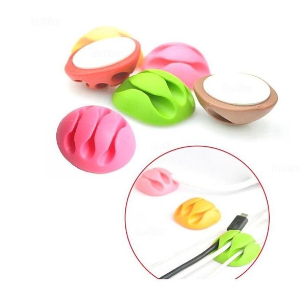 1/2/3/5 slot cable organizer sile usb cable winder desktidy management clips cable holder for mouse headph qylsbb
1/2/3/5 slot cable organizer sile usb cable winder desktidy management clips cable holder for mouse headph qylsbb