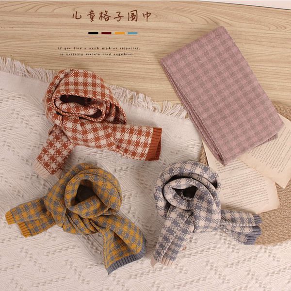 plaid children's autumn versatile winter sweet scarf for boys and girls 9cep, Red;brown
plaid children's autumn versatile winter sweet scarf for boys and girls 9cep, Red;brown