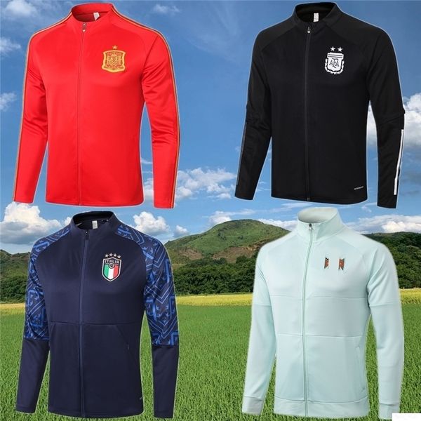 spain italy argentina football jacket tracksuit 20new ronaldo jogging training jacket football surfetement jacket pants set new, Black
spain italy argentina football jacket tracksuit 20new ronaldo jogging training jacket football surfetement jacket pants set new, Black