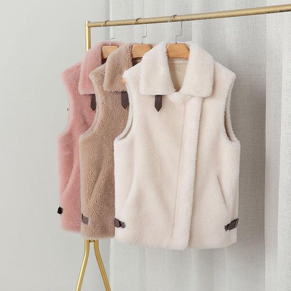 women's fur & faux women 2021 autumn winter fashion vest female elegant casual warm outwear ladies coat sleeveless waistcoat gilet c267, Black
women's fur & faux women 2021 autumn winter fashion vest female elegant casual warm outwear ladies coat sleeveless waistcoat gilet c267, Black