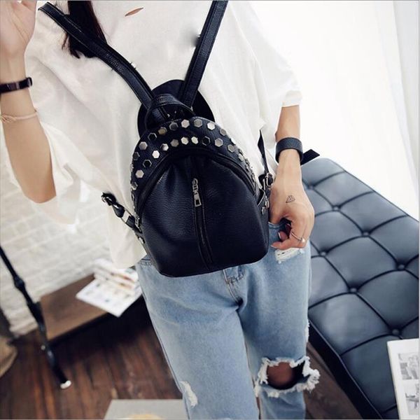 fashion women backpack girls knapsack school bags teenagers rucksack mini rivet bag drop shipping a25 30, Black;red
fashion women backpack girls knapsack school bags teenagers rucksack mini rivet bag drop shipping a25 30, Black;red
