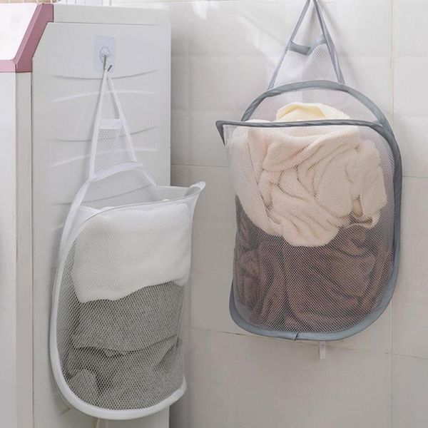 storage bags household folding mesh bathroom polyester hanging laundry basket bag washing clothes children toy
storage bags household folding mesh bathroom polyester hanging laundry basket bag washing clothes children toy