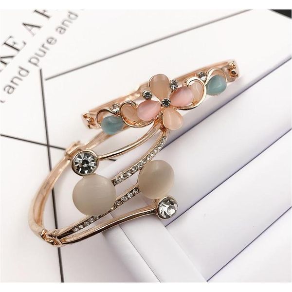charm bangle bracelet rose gold silver mix different styles wholesale cat eye gem rhinestone jewelry korean fashion jllejg bdecoat, Golden;silver
charm bangle bracelet rose gold silver mix different styles wholesale cat eye gem rhinestone jewelry korean fashion jllejg bdecoat, Golden;silver