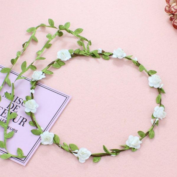 bohemian style wedding bride headdress garland paper flower wreath women girls beach festival party props beach cap, Black;white
bohemian style wedding bride headdress garland paper flower wreath women girls beach festival party props beach cap, Black;white