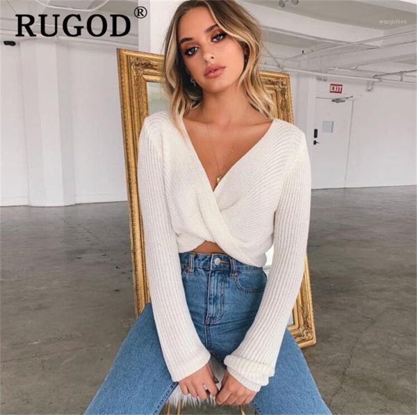 rugod 2020 new crop women knitted sweaters autumn winter v neck ladies warm pullover sweaters vintage short style 1, White;black
rugod 2020 new crop women knitted sweaters autumn winter v neck ladies warm pullover sweaters vintage short style 1, White;black