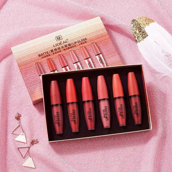 lip gloss mist sense matte glaze 6 piece set moisturizing rich color long lasting makeup effect no smudging not fading natural
lip gloss mist sense matte glaze 6 piece set moisturizing rich color long lasting makeup effect no smudging not fading natural
