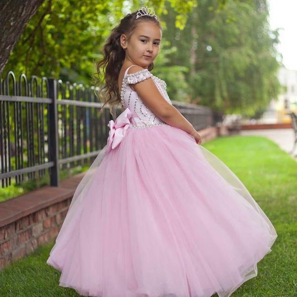 pink beaded crystals flower girl dresses ball gown tulle little girl wedding dresses vintage communion pageant dresses gowns, White;blue
pink beaded crystals flower girl dresses ball gown tulle little girl wedding dresses vintage communion pageant dresses gowns, White;blue