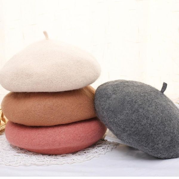pure wool beret hat women felt beret british style fashion girls hat lady solid color slouchy winter hats female, Blue;gray
pure wool beret hat women felt beret british style fashion girls hat lady solid color slouchy winter hats female, Blue;gray