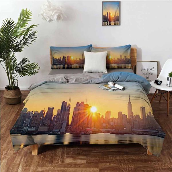 tranquil sunrise at midtown manhattan united states nyc waterfront americabedding 3-piece set
tranquil sunrise at midtown manhattan united states nyc waterfront americabedding 3-piece set