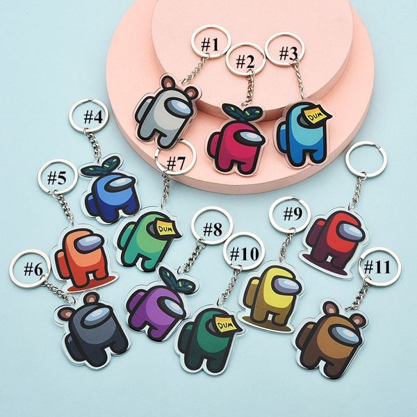 designers keychain games among us keychain anime cute cartoon among us colourful keyrings keychains car keys accessories wholesale e121608, Red;brown
designers keychain games among us keychain anime cute cartoon among us colourful keyrings keychains car keys accessories wholesale e121608, Red;brown