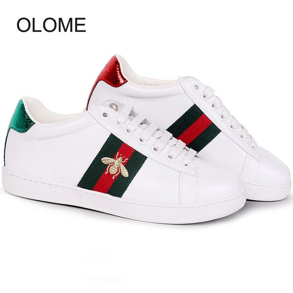 spring white shoes women fashion brand embroidery footware real leather leisure sneakers breathable female casual chaussures c1120, Black
spring white shoes women fashion brand embroidery footware real leather leisure sneakers breathable female casual chaussures c1120, Black