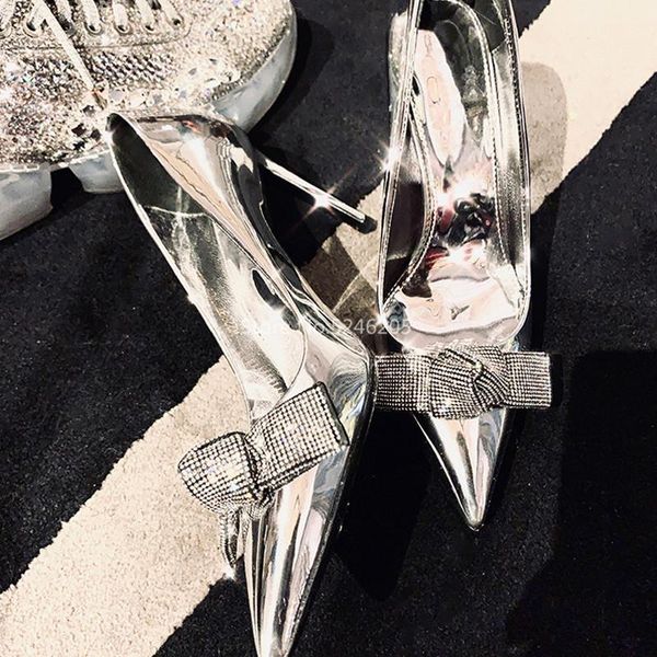 fashion high heels embellished bow pointed toe party wedding woman shoes bling silver gold mirrored leather women pumps, Black
fashion high heels embellished bow pointed toe party wedding woman shoes bling silver gold mirrored leather women pumps, Black