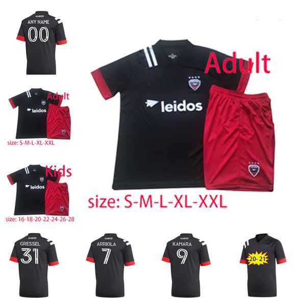20-21 dc united fans version thailand home maillot de foot washington high-quality soccer jersey man + kids kit #9 kamara gressel mls jerse, Black;yellow
20-21 dc united fans version thailand home maillot de foot washington high-quality soccer jersey man + kids kit #9 kamara gressel mls jerse, Black;yellow