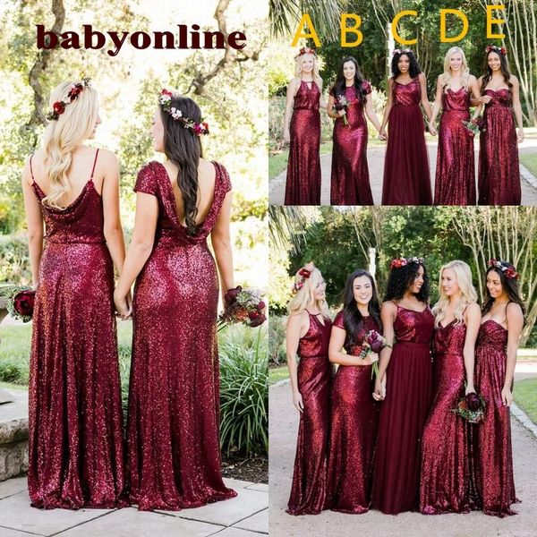burgundy strapless backless long bridesmaid dresses sparkling sequined wedding guest dresses plus size maid of honor gowns ba9269, White;pink
burgundy strapless backless long bridesmaid dresses sparkling sequined wedding guest dresses plus size maid of honor gowns ba9269, White;pink