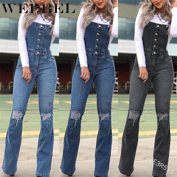 women overalls denim jumpsuit bodysuit hole single breasted ripped ladies jumpsuit bib pant pocket retro romper jeans q1210, Black;white
women overalls denim jumpsuit bodysuit hole single breasted ripped ladies jumpsuit bib pant pocket retro romper jeans q1210, Black;white