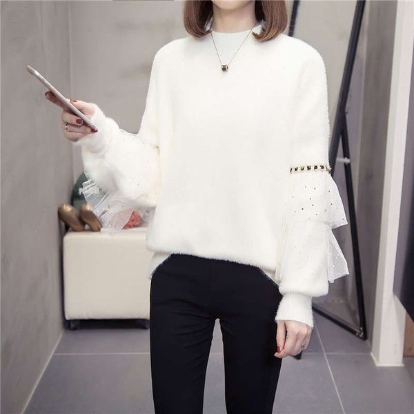 mn and winter 2020 new large women's clothing 200kg fat sister foreign style junior sweater trend, Black
mn and winter 2020 new large women's clothing 200kg fat sister foreign style junior sweater trend, Black