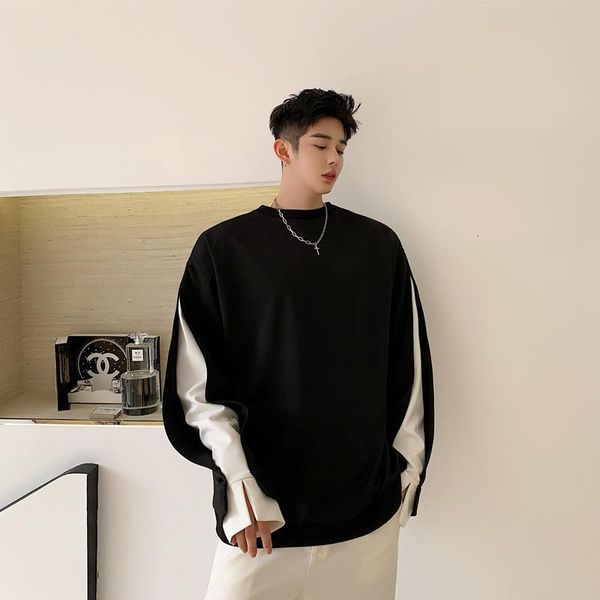 2020 spring and autumn new korean loose fake two-piece hit sweatshirt fashion casual loose pullover black white m-xl
2020 spring and autumn new korean loose fake two-piece hit sweatshirt fashion casual loose pullover black white m-xl