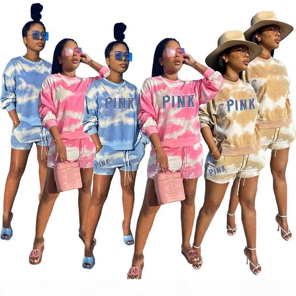 tie dye print tracksuits womens двухструктурные шорты установите полоса напечатанные хлопчатобумажные с длинным рукавом верхняя всплеск наря, Gray
tie dye print tracksuits womens двухструктурные шорты установите полоса напечатанные хлопчатобумажные с длинным рукавом верхняя всплеск наря, Gray