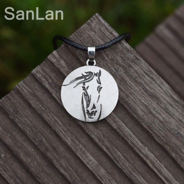 abstract horse head pendant necklace cowgirl jewelry horse lover gift for her equestrian necklaces gifts for pet lovers sanlan, Silver 
abstract horse head pendant necklace cowgirl jewelry horse lover gift for her equestrian necklaces gifts for pet lovers sanlan, Silver