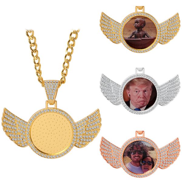 custom p/ picture iced out angel wing pendant necklace with curb chain for men/ women personalized memory picture gold hip hop jewelry, Silver
custom p/ picture iced out angel wing pendant necklace with curb chain for men/ women personalized memory picture gold hip hop jewelry, Silver