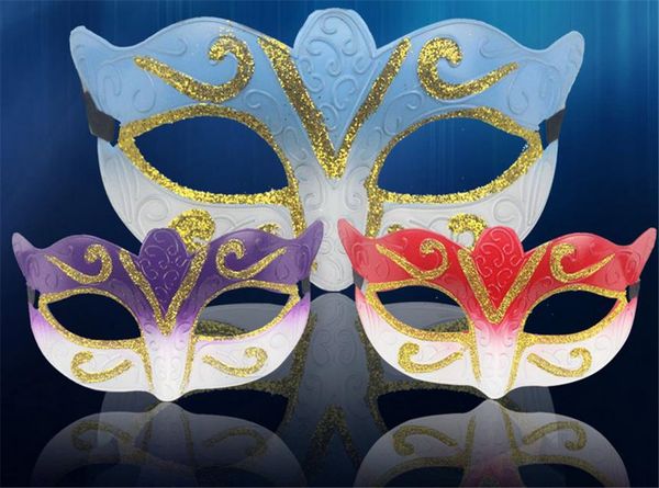 10pcs=1lot party with gold glitter sparkle masquerade venetian mask mardi gras costume st015
10pcs=1lot party with gold glitter sparkle masquerade venetian mask mardi gras costume st015