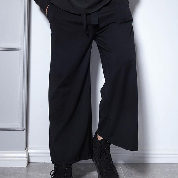 men's pants men's trousers spring and autumn loose-fitting nine minutes casual wide-leg bell-bottom hip-hop style1, Black
men's pants men's trousers spring and autumn loose-fitting nine minutes casual wide-leg bell-bottom hip-hop style1, Black