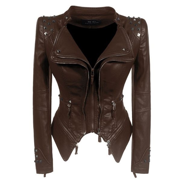 lanmrem high street double-layer collar snake print coat for women print rivet zipper short style jacket slim female coat yj623 201210, Black;brown
lanmrem high street double-layer collar snake print coat for women print rivet zipper short style jacket slim female coat yj623 201210, Black;brown