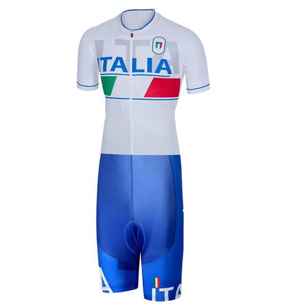 2020 italia skinsuit cycling clothing one piece bodysuit ropa ciclismo mtb bike clothing men outdoor wear # sk2020000217091, Black;blue
2020 italia skinsuit cycling clothing one piece bodysuit ropa ciclismo mtb bike clothing men outdoor wear # sk2020000217091, Black;blue