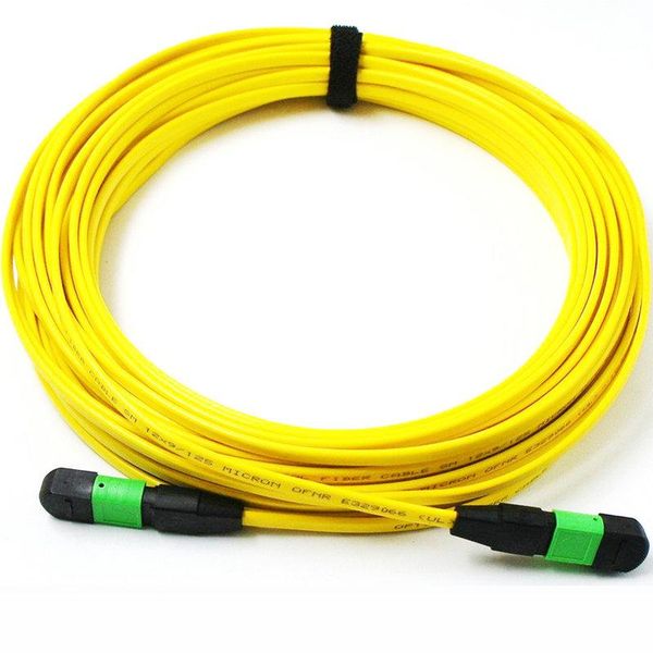 fiber optic equipment female mpo/mtp-mpo apc single-mode os1 12 strands core optical cable for qsfp+lr module yellow 9/125um
fiber optic equipment female mpo/mtp-mpo apc single-mode os1 12 strands core optical cable for qsfp+lr module yellow 9/125um