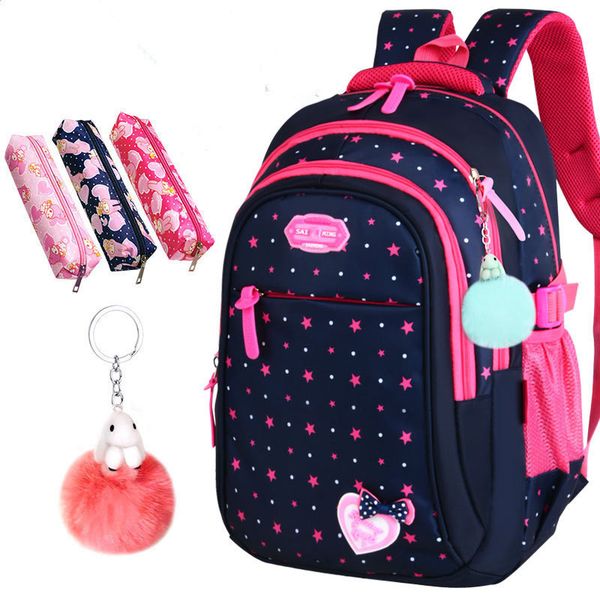 girls school bags cute bow-knot for children backpack large capacity elementary school bag stars print mochila escolar y200706
girls school bags cute bow-knot for children backpack large capacity elementary school bag stars print mochila escolar y200706