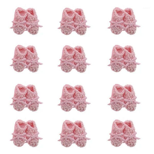 12pairs handmade miniature crochet booties for baby shower favors baptism party decorations 25 x 40mm1, Black;white
12pairs handmade miniature crochet booties for baby shower favors baptism party decorations 25 x 40mm1, Black;white