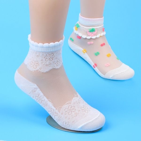 girls socks mesh style baby socks with trendy elastic lace flowers summer new arrival wholesale 5 pairs/lot children socks y201009, Pink;yellow
girls socks mesh style baby socks with trendy elastic lace flowers summer new arrival wholesale 5 pairs/lot children socks y201009, Pink;yellow