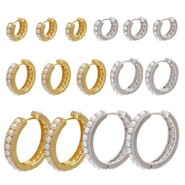 zhukou 1 piece gold/silver color small pearl hoop earrings 2020 fashion small/big round pearl earrings for party jewelry ve255, Golden;silver
zhukou 1 piece gold/silver color small pearl hoop earrings 2020 fashion small/big round pearl earrings for party jewelry ve255, Golden;silver