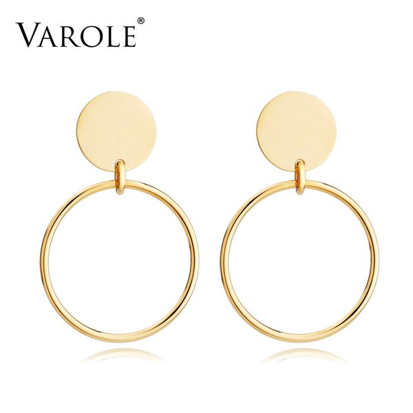 varole round wire earrings jacket gold color stud earrings for women jewelry stainless steel earrings oorbellen brincos grandes
varole round wire earrings jacket gold color stud earrings for women jewelry stainless steel earrings oorbellen brincos grandes