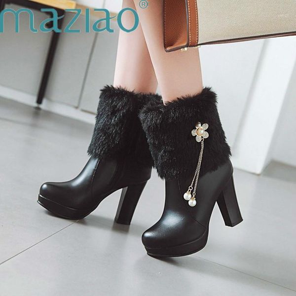 boots women autumn winter warm fur zip super high heel flower chain ankle motorcycle snow platform shoes maziao1, Black
boots women autumn winter warm fur zip super high heel flower chain ankle motorcycle snow platform shoes maziao1, Black