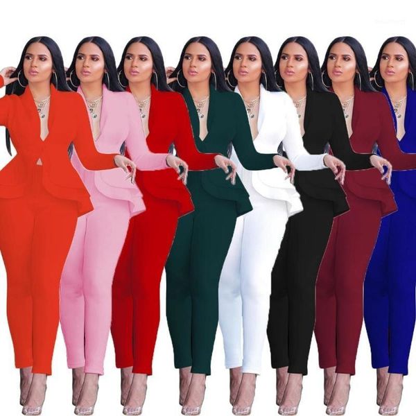 women v neck and skinny pants set 2 two piece set elegant office ladies workwear outfits casual tracksuit plus size1, White
women v neck and skinny pants set 2 two piece set elegant office ladies workwear outfits casual tracksuit plus size1, White