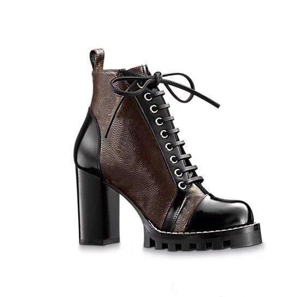 high heeled martin boots autumn winter coarse heel woman shoes desert boots 100% real leather lace up fashion boots large size 3, Black
high heeled martin boots autumn winter coarse heel woman shoes desert boots 100% real leather lace up fashion boots large size 3, Black