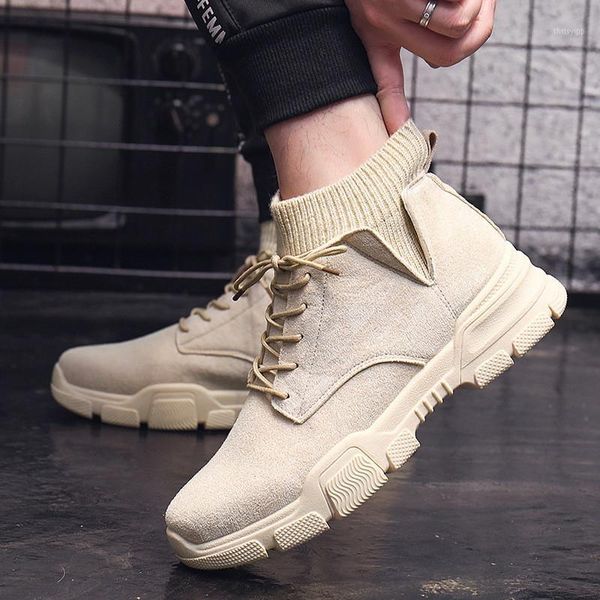 size 46 lace up platform men ankle boots tooling men's shoes fashion antiskid socks mouth boots homme1, Black
size 46 lace up platform men ankle boots tooling men's shoes fashion antiskid socks mouth boots homme1, Black