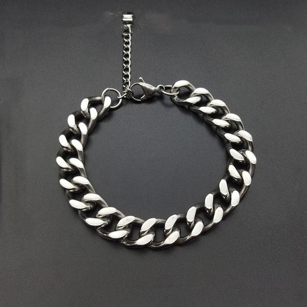 fashion titanium steel four sides magic bracelet stainless steel men's bracelet accessories creative birthday gift sale, Black
fashion titanium steel four sides magic bracelet stainless steel men's bracelet accessories creative birthday gift sale, Black