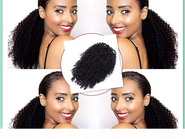 drawstring brazilian kinky curly ponytail human hair extension 140g clips black brown curly ponytail hairpiece creative updo natural puff
drawstring brazilian kinky curly ponytail human hair extension 140g clips black brown curly ponytail hairpiece creative updo natural puff