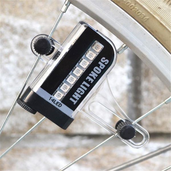 bike lights colorful 14 led cycling wheel signal tire spoke light 30 changes 3 modes bicycle (battery not included)1
bike lights colorful 14 led cycling wheel signal tire spoke light 30 changes 3 modes bicycle (battery not included)1